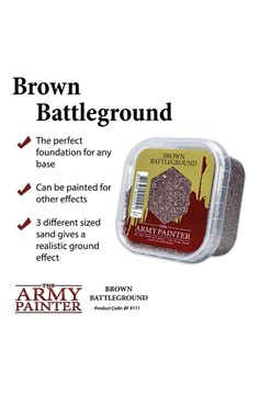 Army Painter: Brown Battleground Turf. 