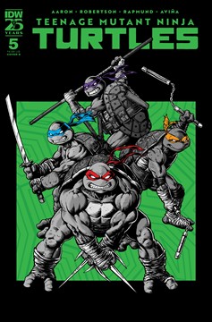 Teenage Mutant Ninja Turtles #5 Cover E Robertson 2024