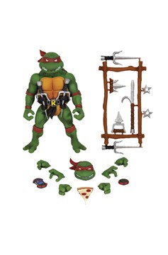 Teenage Mutant Ninja Turtles Ultimates Wave 1 Raphael Action Figure