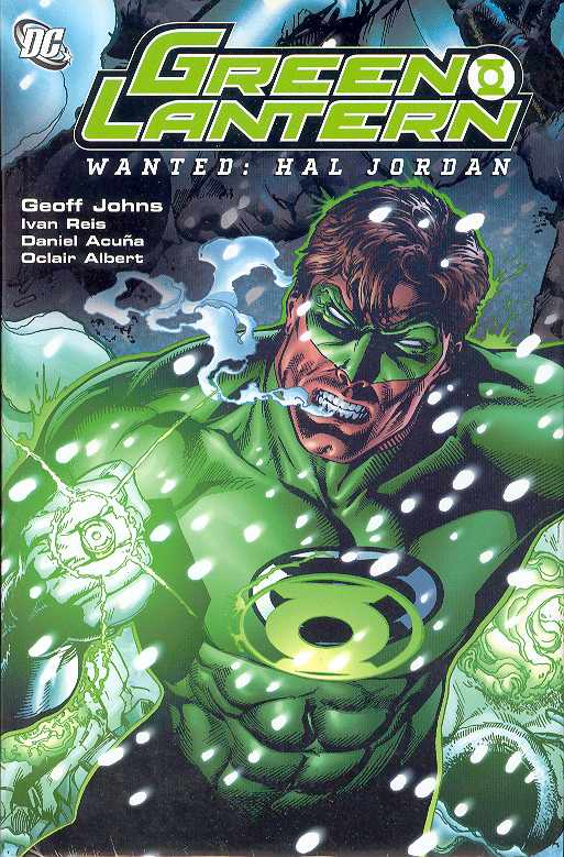 Green Lantern Wanted Hal Jordan Hardcover