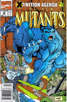 The New Mutants #96 [Newsstand]-Fine (5.5 – 7)