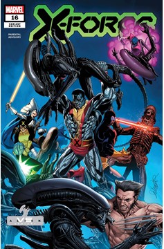 X-Force #16 Larroca Marvel Vs Alien Variant (2020)