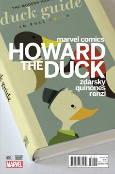 Howard The Duck #1 1 for 25 Incentive Zdarsky Variant
