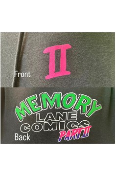 Memory Lane Part II Hoodie Black Size XXL