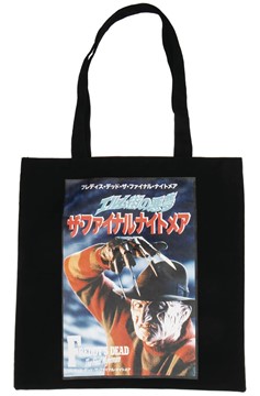 A Nightmare On Elm Street Poster Canvas Tote