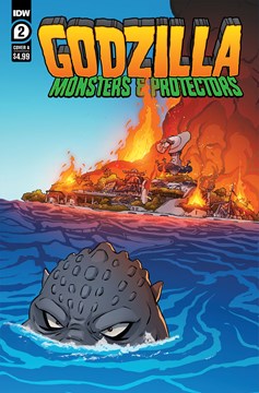 Godzilla Monsters & Protectors #2 Cover A Dan Schoening
