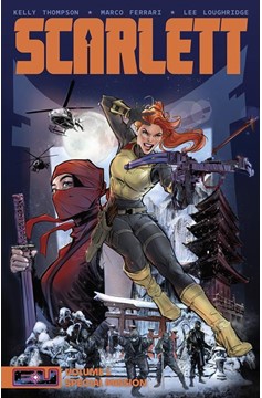 Scarlett Graphic Novel Volume 1 Joelle Jones Direct Market Exclusive Cover