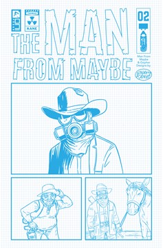Man From Maybe #2 Cover C 1 for 10 Incentive Shaky Kane Variant (Mature) (Of 3)