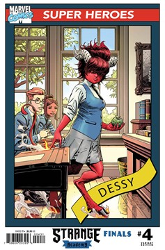 Strange Academy Finals #4 Weaver Trading Card Variant