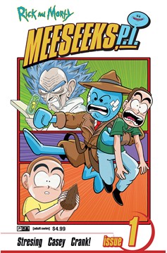 Rick and Morty Meeseeks P.I. #1 Cover B Marc Ellerby Variant (Mature) (Of 4)