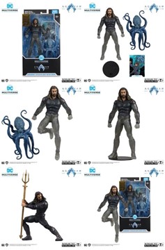 DC Multiverse Aquaman And The Lost Kingdom (Stealth Suit With Topo)(Gold Label)