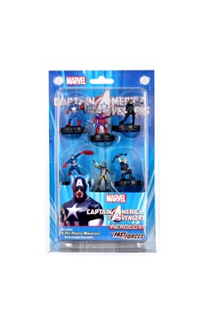 Marvel Heroclix Captain America Avengers Fast Forces 6pk