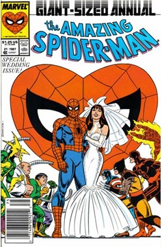 The Amazing Spider-Man Annual #21 [Newsstand]-Very Fine (7.5 – 9)