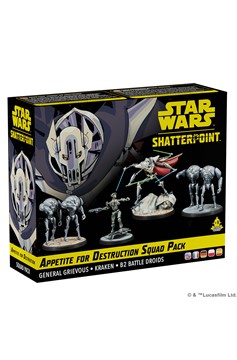 Star Wars: Shatterpoint: Appetite For Destruction: General Grievous Squad Pack