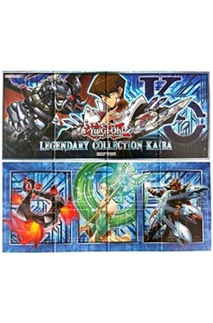 Yu-Gi-Oh Legendary Collection Kaiba Two-Sided Playmat Hard Board Pre-Owned