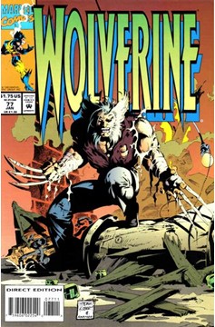 Wolverine #77 [Direct Edition]-Very Fine (7.5 – 9)