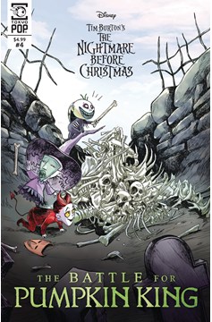 Nightmare Before Christmas Battle for the Pumpkin King #4 Cover A (Of 5)