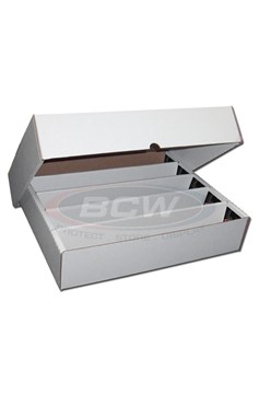 Bcw 5000 Count Card Storage Box (Full Lid)