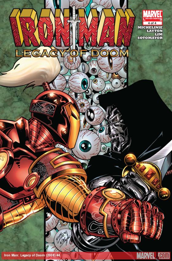 Iron Man Legacy of Doom #4 (2008)