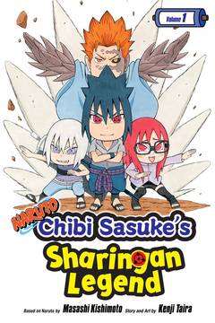 Naruto Chibi Sasuke Sharingan Legend Manga Volume 1