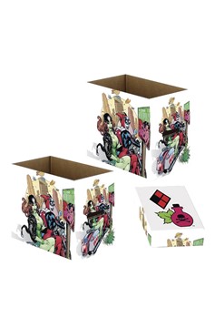 DC Comics Harley Quinn Flower Short Comic Storage Box