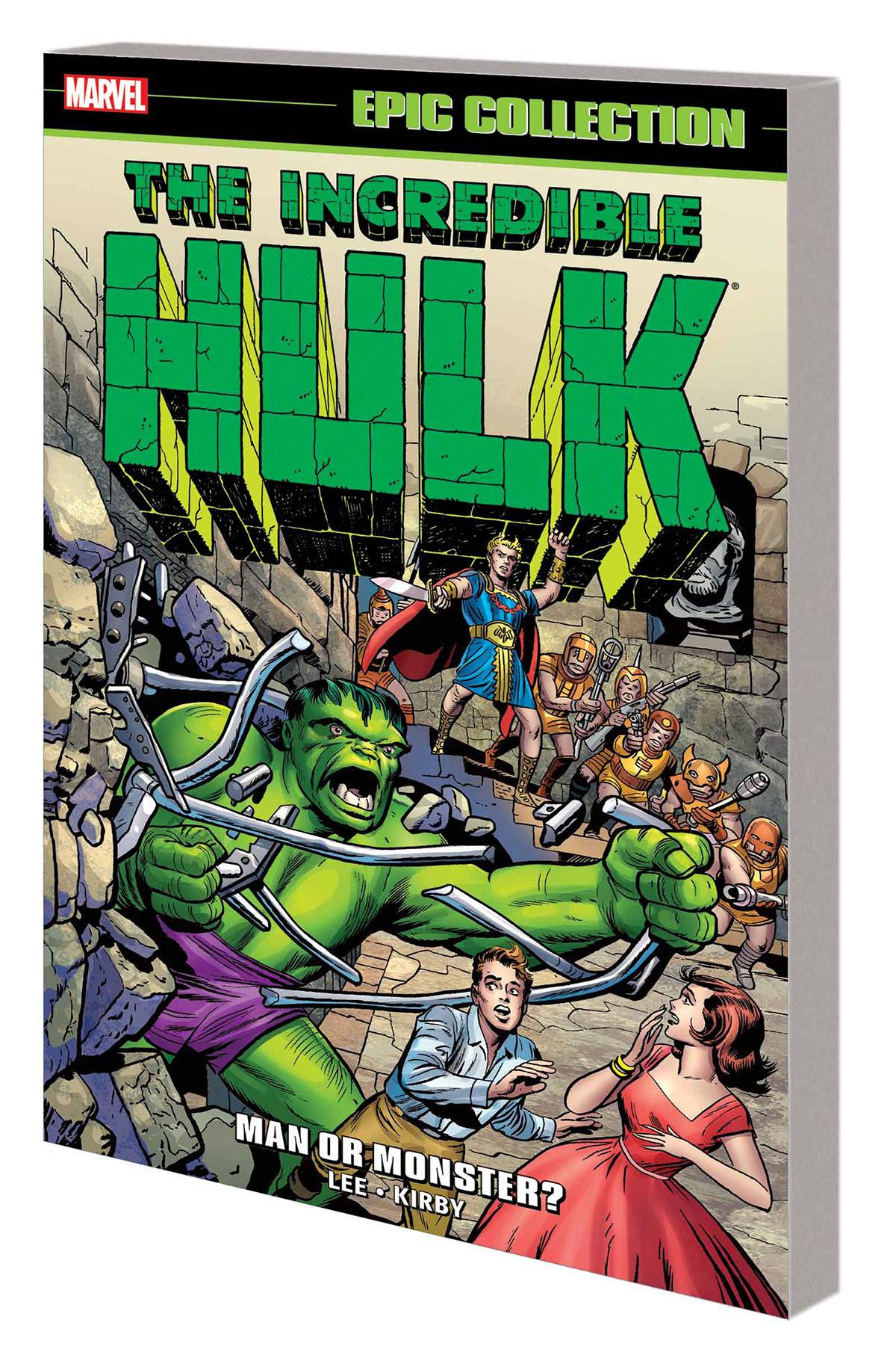 Incredible Hulk Epic Collection Graphic Novel Volume 1 Man Or Monster