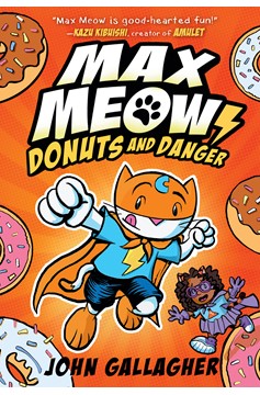 Max Meow Hardcover Graphic Novel Volume 2 Donuts and Danger