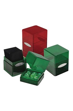 Ultra Pro Satin Tower Deck Box - Glitter Green