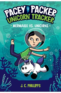 Pacey Packer Unicorn Tracker Hardcover Graphic Novel Volume 3 Mermaids Vs. Unicorns