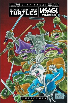 Teenage Mutant Ninja Turtles/Usagi Yojimbo Graphic Novel WhereWhen