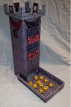 Dark Castle Dice Tower Turn Tracker
