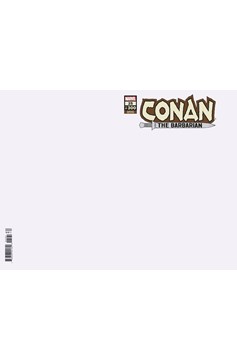 Conan the Barbarian #25 Blank Variant (2018)