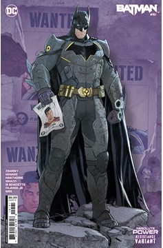 Batman #151 Cover F Mikel Janin Resistance Card Stock Variant (Absolute Power)