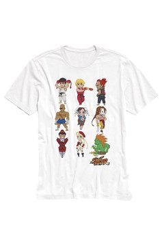Street Fighter Chibi Cast T-Shirt XXL