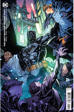 Next Batman Second Son #1 Cover B Ken Lashley Card Stock Variant (Of 4)