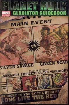 Planet Hulk Gladiator Guidebook 2006