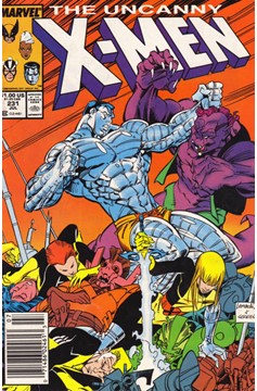 The Uncanny X-Men #231 [Newsstand]-Very Fine (7.5 – 9)