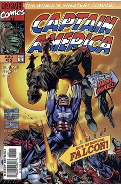 Captain America #10 [Direct Edition]-Very Fine 