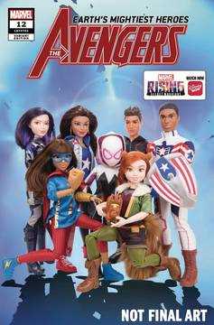Avengers #12 Marvel Rising Action Doll Homage Variant (2018)