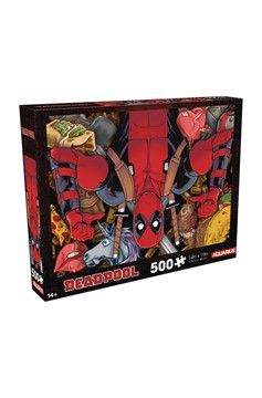 Deadpool Collage 500 Piece Puzzle