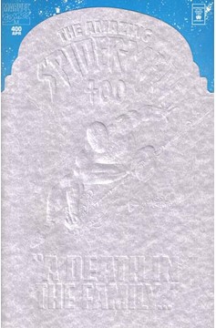 The Amazing Spider-Man #400 [Direct Edition - Deluxe - Embossed Tombstone Cover]