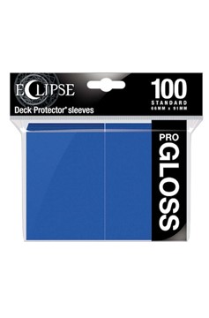 Ultra Pro Eclipse Gloss Standard Sleeves: Pacific Blue (100ct)