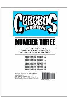Cerebus Archive Volume 3