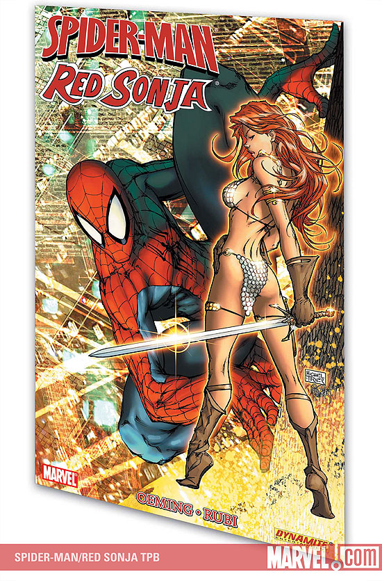 Spider-Man Red Sonja Graphic Novel