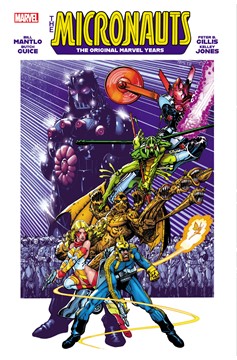 Micronauts: The Original Marvel Years Omnibus Hardcover Volume 3 Arthur Adams Cover (Direct Market Edition)