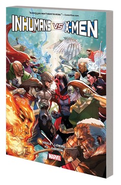 Inhumans Vs X-Men Graphic Novel