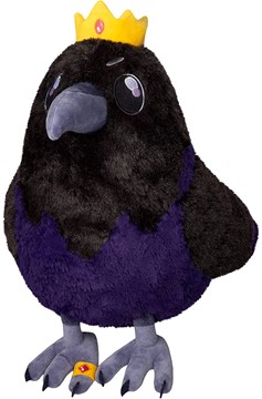 Mini Squishable King Raven