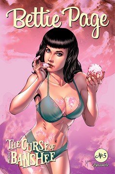 Bettie Page & Curse of the Banshee #5 Cover A Mychaels