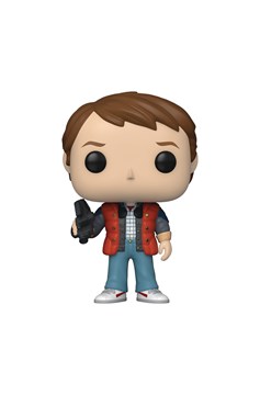 Pop Movie Back to the Future Marty In Puffy Vest Vinyl Figure
