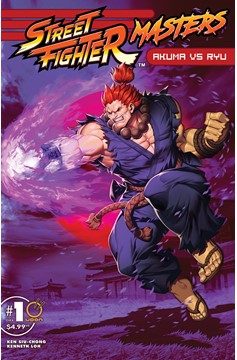 Street Fighter Masters Akuma Vs Ryu #1 Cover C Genzoman Akuma